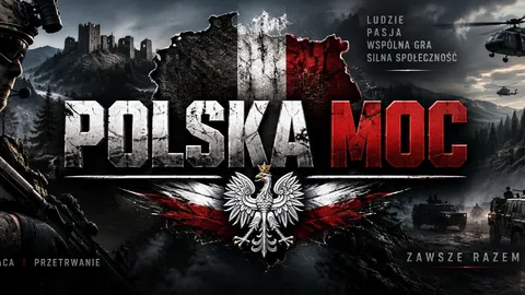 Baner klanu Polska Moc